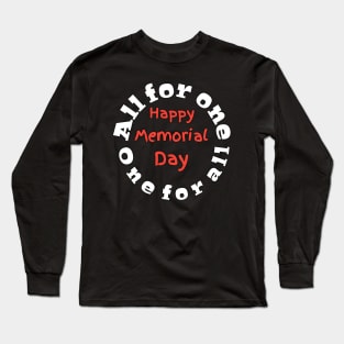 Memorial day Long Sleeve T-Shirt